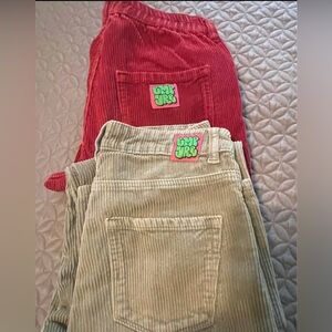2 pairs of Empyre women’s corduroy pants.